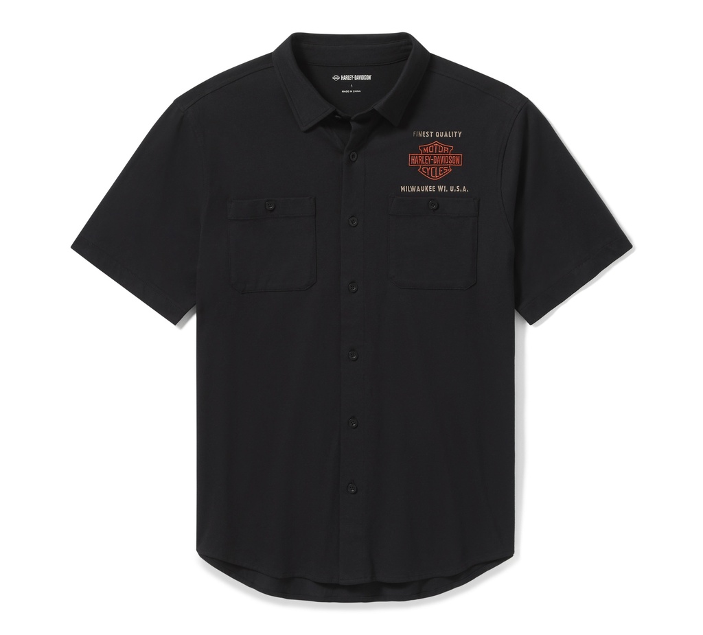 Parts & Service Jersey Button-Up Shirt