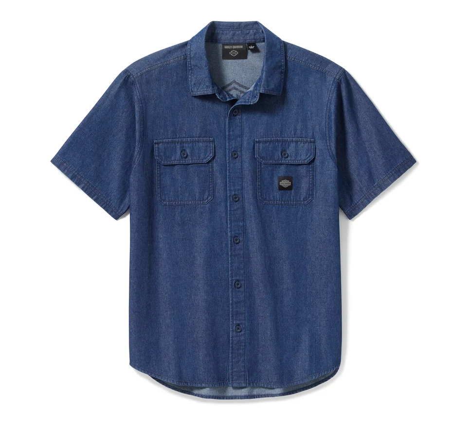 Bar & Shield Chambray Shirt