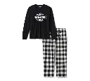 Bar & Shield Buffalo Check Pajama Set