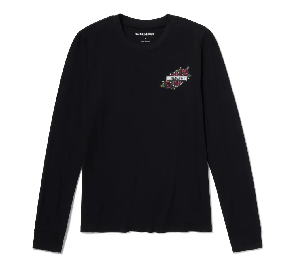 Serpent Rose Bling Top