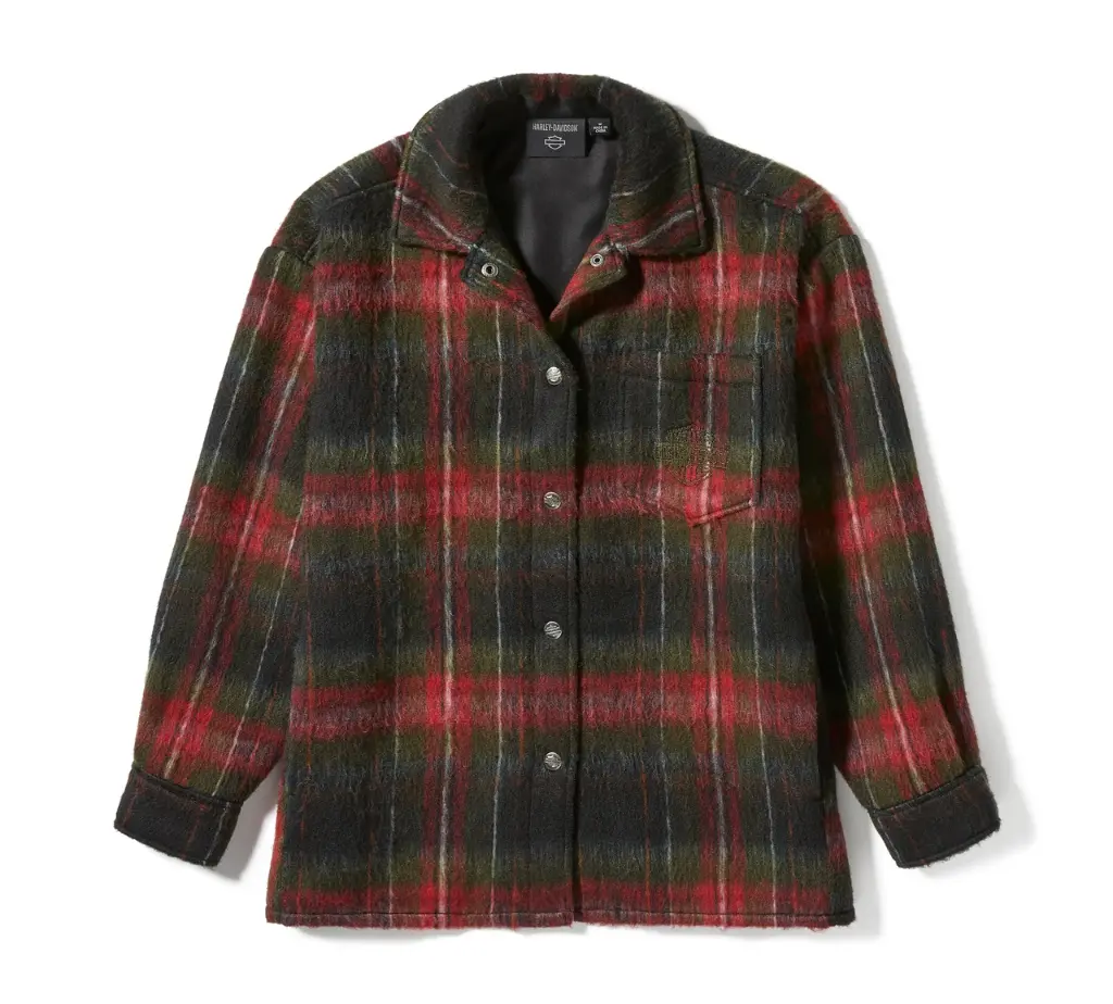 H-D® Tartan Plaid Shirt Jacket
