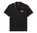 Bar & Shield Pique Polo
