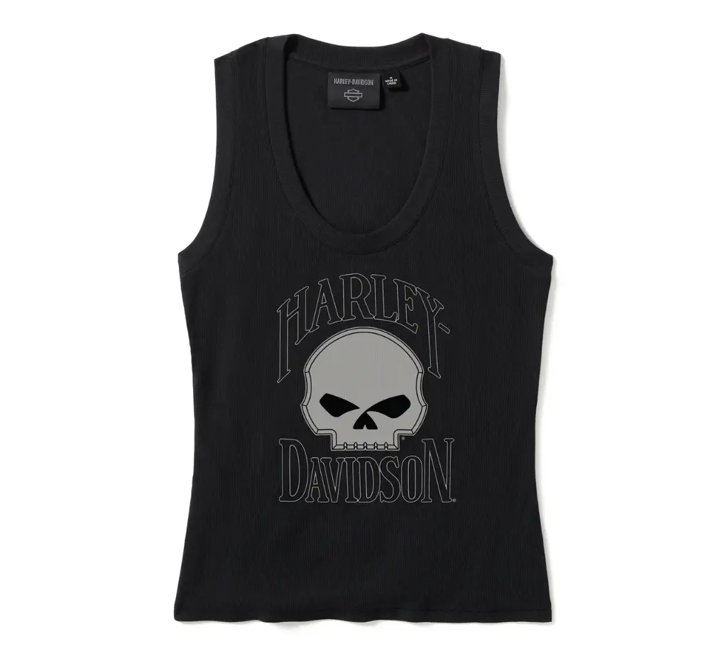 Willie G™ Skull Ribbed Tank