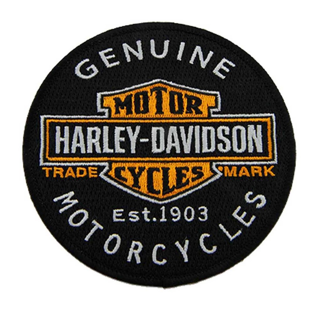 4" Genuine Motorcycles Patch