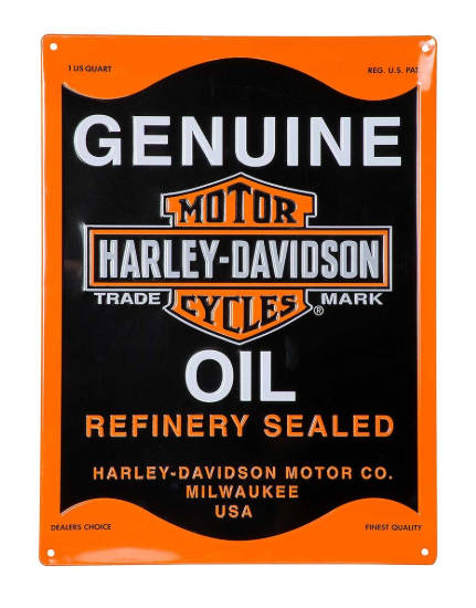 Oil Can Tin Sign