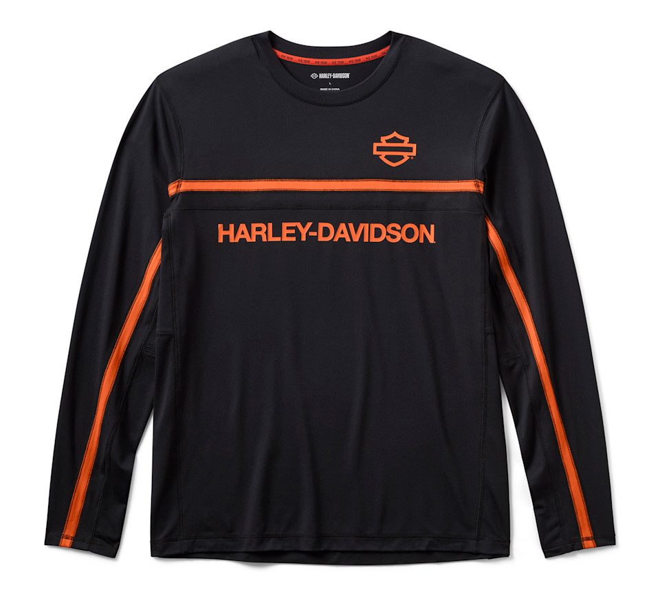 H-D® TECH Vented Long Sleeve Knit Crew