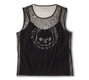 Willie G™  Skull Bling Mesh Top