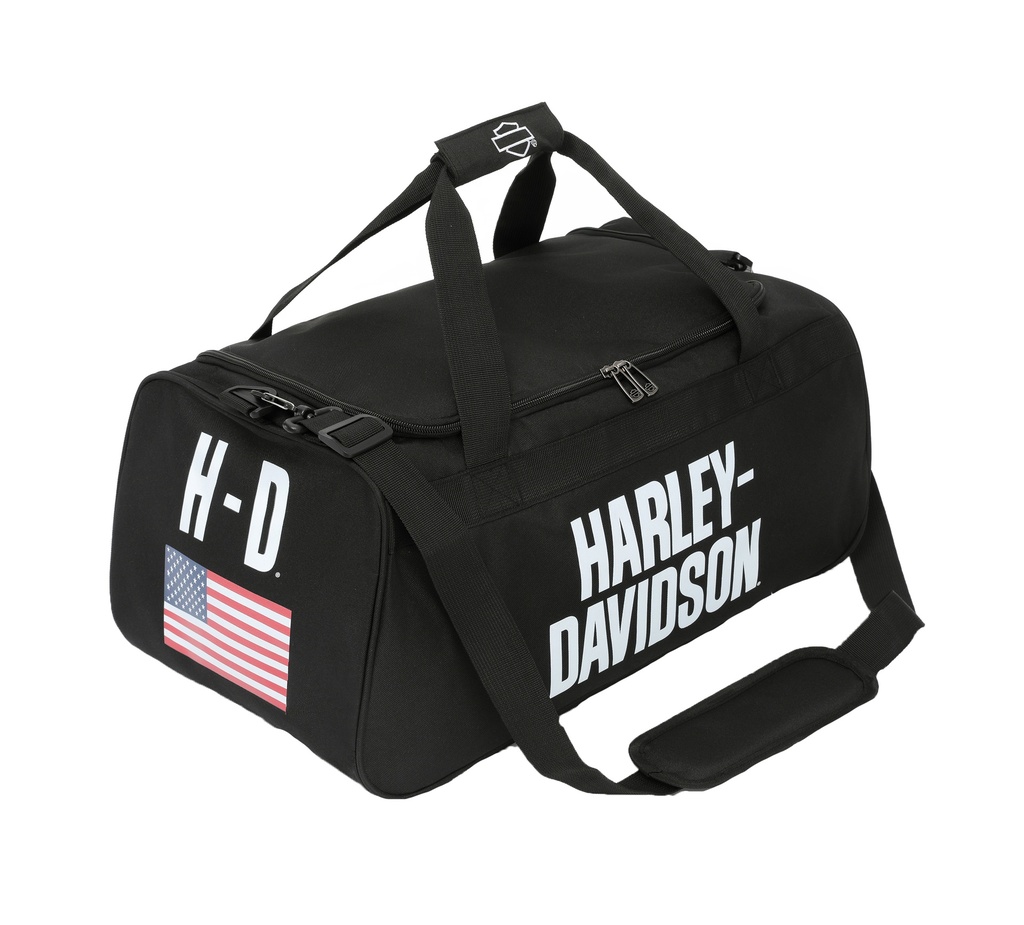 FLAG LOGO DUFFEL-American Flag