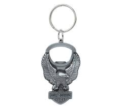 Bottle Opener Eagle Keychain