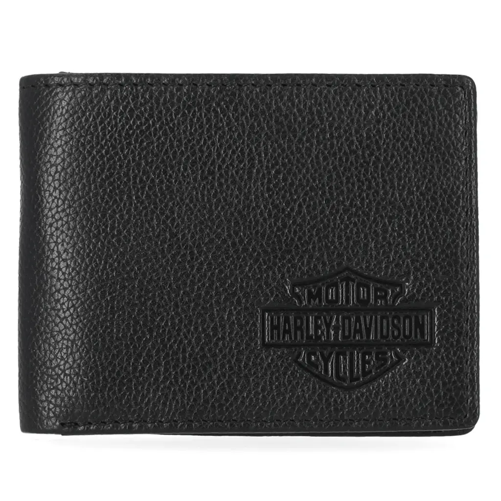 CLASSIC LEATHER B&S PASSCASE BLACK