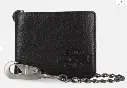 B&S CORE PEBBLE BILLFOLD BLACK