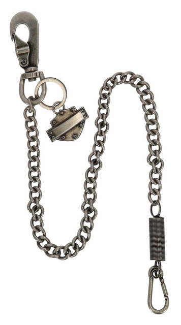 B&S & SPRNG WALLET CHAIN NICKEL