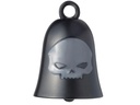 HD BLACK MATTE SKULL RIDE BELL