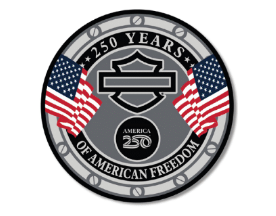 3” H-D A250 American Freedom Patch