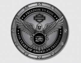 3” H-D A250 Freedom to Ride Heavy-Duty Magnet