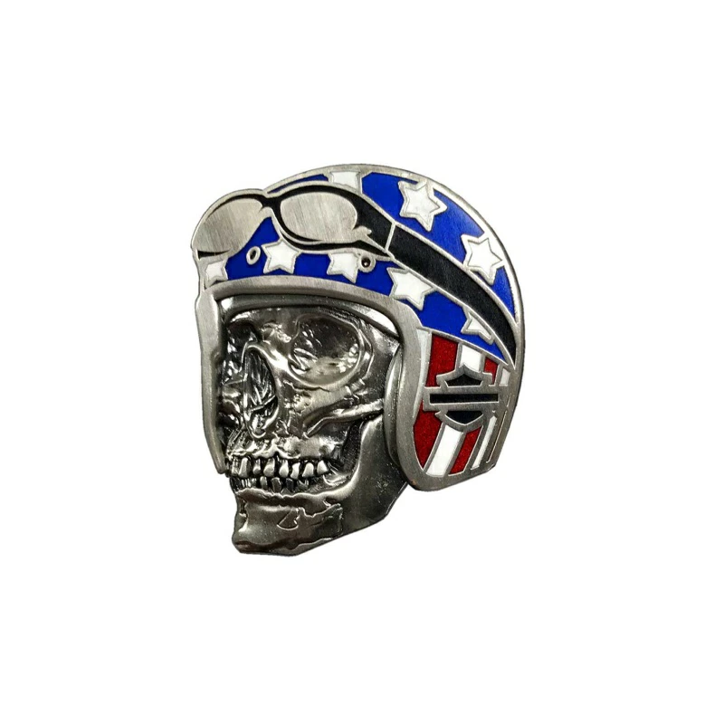PIN Skull Flag