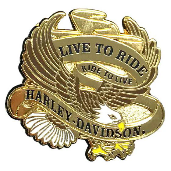 PIN Live to Ride Eagle