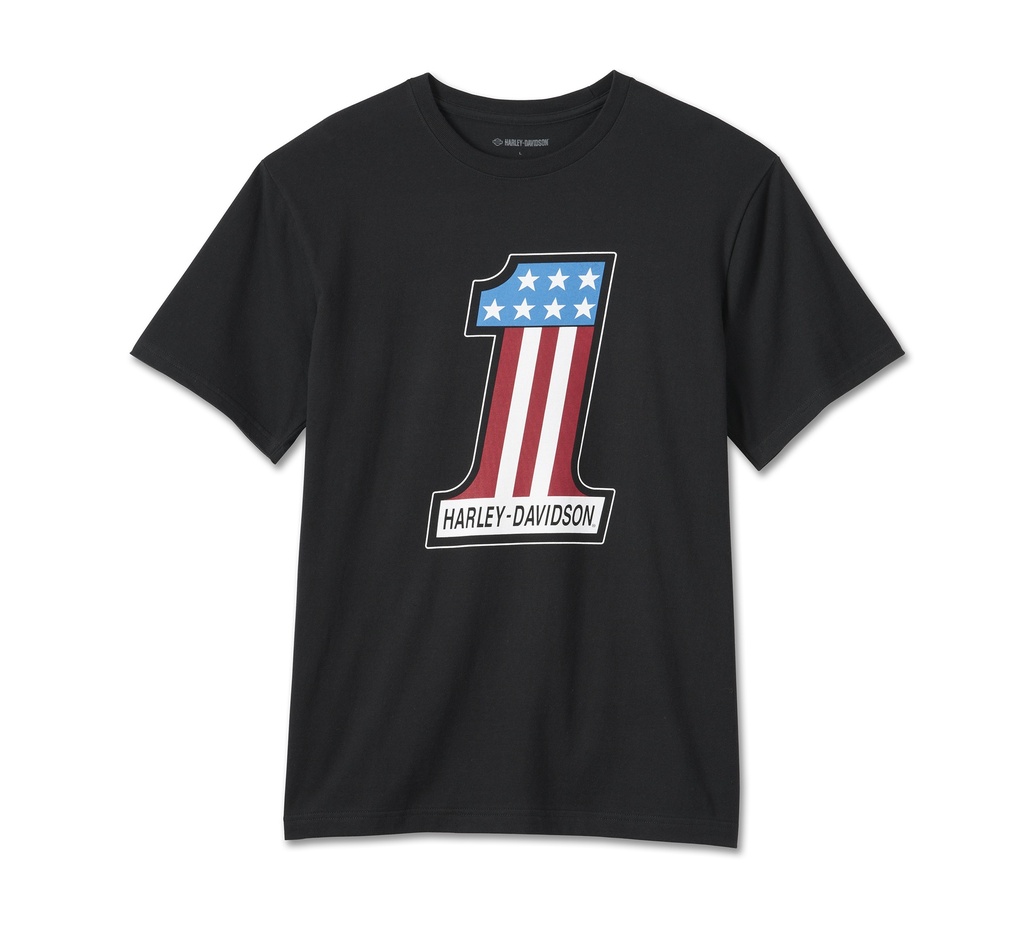 Men's #1 Racing Tee - Black
