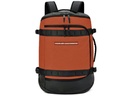 Harley-Davidson® Water-Resistant Racing Travel Duffel Bag/Backpack - Rust Orange