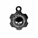 Axel Shape Willie G Skull Ride Bell – Black Finish