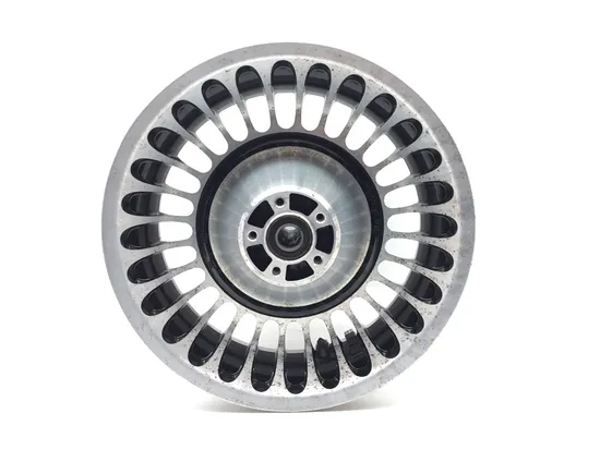 WHL,RR,28SPK,BLK, 16 X 5, W/O BRNG