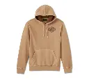 Eagle Soars Alone Slub Hoodie - Tannin